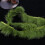 Feather Trim Ribbon Army Green 1 Meter 1