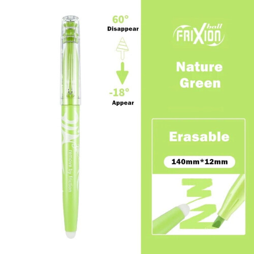 Pilot Erasable Highlighter Pen Nature Green F250 1 pc