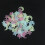 Stickers muraux Lingouzi phosphorescents étoiles et lune 100 1