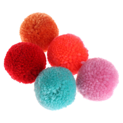 Kitten Ball Toy Soft Plush 5PCS 1