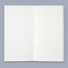 Ricarica per taccuino in pelle TN, formato A5 (210x140 mm), realizzata a mano.