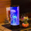 Lampe de nuit LED méduse pour aquarium 0,4 pouce 1