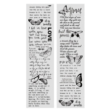 Fita decorativa retrô com alfabeto inglês (faça você mesmo) - 1 rolo