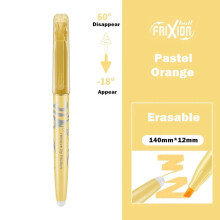 Pilot Frixion erasable highlighter pen 1 pc pastel orange
