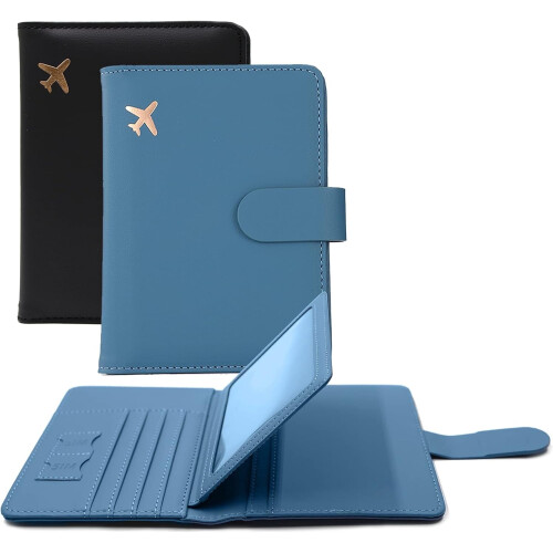 Passport Holder RFID Blocking Moss Green