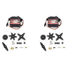 2X 6,5 Kg Servo Digitala -995 MG996 Servo All Metallutrustning för JR Bil RC Modell Helikopterbåt Gör det Själv