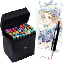 Artist Manga Marker Pens Alcohol-Based 40 Colors