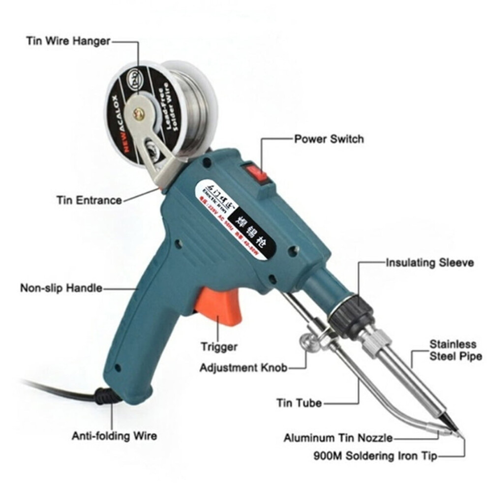 Internal Heating Soldering Gun Repair Tool 9306268750734