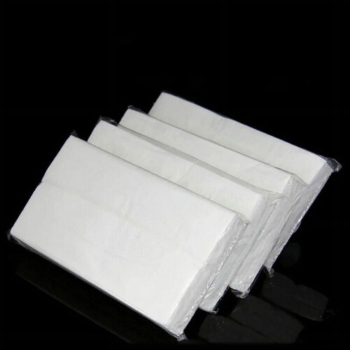 Car Tissue Box Refill White 4 Pack 30 Sheets Per Pack