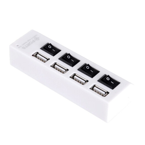 2.0 USB Hub4 Φορτιστής κινητού τηλεφώνου, διανομέας δικτύου υπολογιστών,