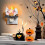 Ghost Roasting Marshmallows LED Night Light Pumpkin 4