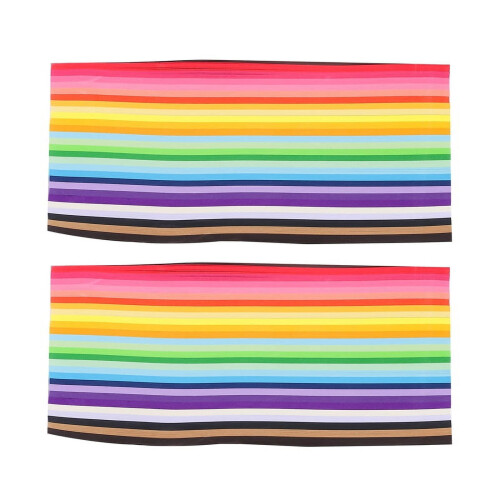 Star Paper Decoration Strips Double-Sided 2060 Sheets 27
