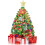 Pink Mini Christmas Tree with 60 LED Lights 8 Modes 7