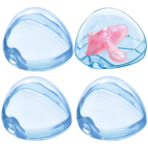 Happon pacifier storage container box 4-pack