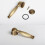 Retro handheld shower head with bracket, high pressure 8