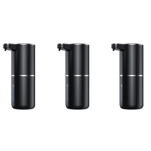 3X Automatic Soap Dispenser, 380 Ml, Electric Wall Mounting, Non-Contact Automatic Soap Dispenser, USB Rechargeable Foam