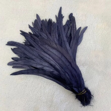Rooster Tail Feather Plumes Natural Beige 50 pcs 25-45 cm