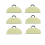 Shark RV2002WD replacement microfiber mop pads 6-pack 8