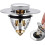Stainless Steel Pop-Up Sink Drain Plug with Basket 1
