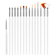 Nail Brush Set for UV Gel and Acrylic 15 pcs