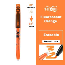 Pilot Frixion Erasable Highlighter Pen Fluorescent Orange