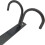 Mug Hooks Under Cabinet Black 3-Set 3