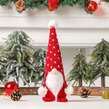 Christmas plush gnome ornament faceless doll 1 piece