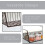 Roofei under-shelf wire storage basket white 14.2 x 9.8 x 6