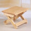 Folding Wooden Step Stool Waterproof for Adults and Kids 3