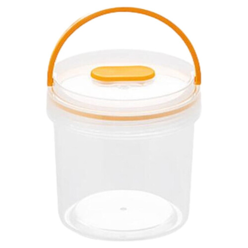 RFUGUG Round Bento Box Set Clear Leakproof 3 Sizes 1