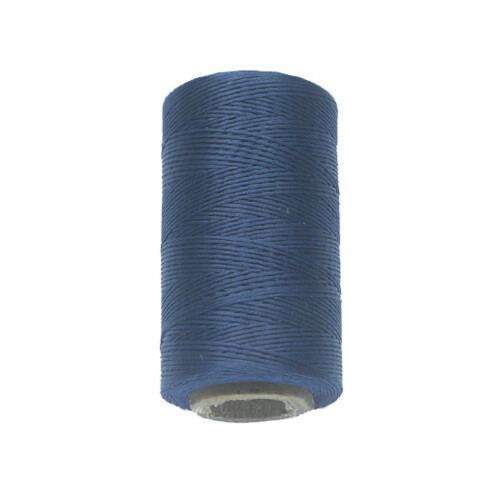 HILABEE 扁平蜡线 缝纫皮革线 0.8mm260米 深蓝色 1