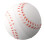 Soft Sponge Baseball Training Ball for Kids White 6 cm 6