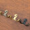 Vintage brass towel hanger wall hook single 6