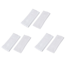 6Pcs Mode Femmes Coton Yoga Bande de Cheveux Sports Sueur Dame Bandeau Femmes Populaires Accessoires pour Cheveux Blanc