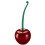 Toilet Brush Set with Cherry-Shaped Holder Plastic 1