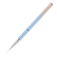 Hekezhi nail art liner brush metal handle UV gel 1 piece