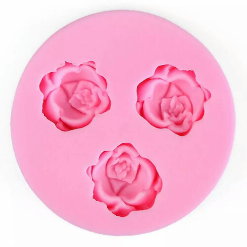 3D Rose Fondant Cake Silicone Mould 1 Piece 1