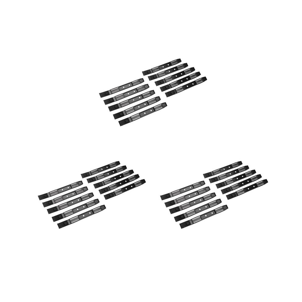 Photos - Laptop Bag 15 Pairs Hard Drive Rails Chassis Cage Accessories Drive Bay Slider Plastic Rails for 3.5 to 5.25 Hard Drive Tray Caddy