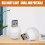 TUMALL Mini LED Night Light Power Bank White 1 Pack 5
