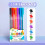 3D colored gel pen glitter highlighter 6 pcs 1