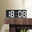 Kaireo LED Digital Alarm Clock White Backlight 1 Piece 4