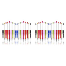 Plastic Beadable Ballpoint Pen for Kids, 40 pcs