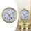 65mm quartz clock movement with gold Arabic numbers 2