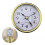 65mm quartz clock movement with gold Arabic numbers 4