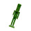 Nutcracker Figurine Christmas Decoration Statue Green 4