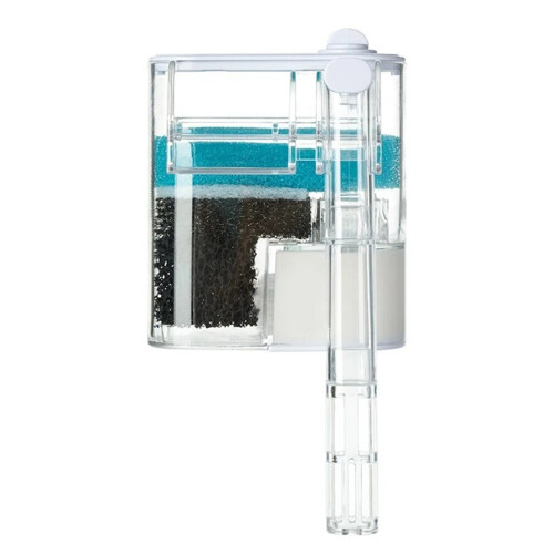 VISALY Aquarium Filter 66 GPH for 2-8 Gallon Tanks 1