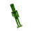 Nutcracker Figurine Christmas Decoration Statue Green 5
