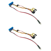 2X Scheda di Conversione del Modulo di Alimentazione -ATX da 160 W con Presa Diretta PSU Ad Alta Potenza 12 V 160 W Alimentatore per PC ITX da