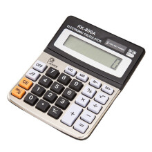 Kyursd 8-digit desktop calculator with large LCD and dual