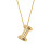 Bubble Letter Necklace Balloon Initial Pendant 1pc 1